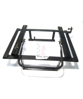 Sitzkonsole universal rechts - mit Gurtverschraubung links, nicht klappbar, mit Laufschienen