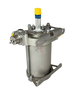 Jenvey Benzincatchtank "Swirl Pot" inkl. Hochdruck-Benzipumpe und Regler