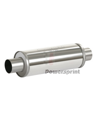 Powersprint Absorptions-Schalldämpfer, einflutig, Anschluss-AD 50mm