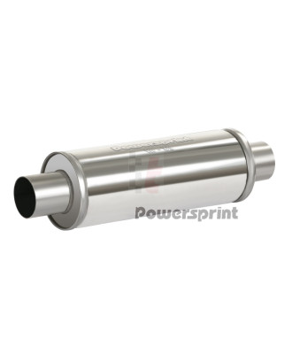 Powersprint Absorptions-Schalldämpfer, einflutig, Anschluss-AD 60mm