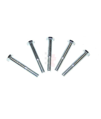 Schraubensatz verzinkt (5 Stück) Teilgewinde 1/4" UNF x 50,80 mm (2")