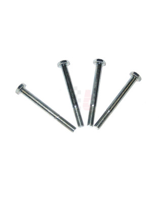 Schraubensatz verzinkt (4 Stück) Teilgewinde 1/4" UNF x 63,50 mm (2,5")