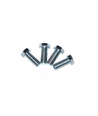 Schraubensatz verzinkt (4 Stück) Vollgewinde 3/8" UNF x 25,40 mm (1")