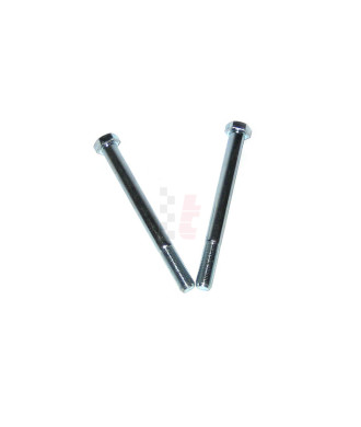 Schraubensatz verzinkt (2 Stück) Teilgewinde 3/8" UNF x 101,60 mm (4")