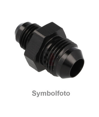 QSP Alu-Verbindungsadapter (schwarz) Außengewinde Dash 06 / Dash 10