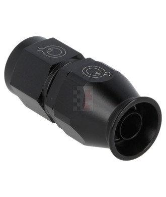 QSP Anschluss (PTFE) Gerade / Alu schwarz / Dash 08