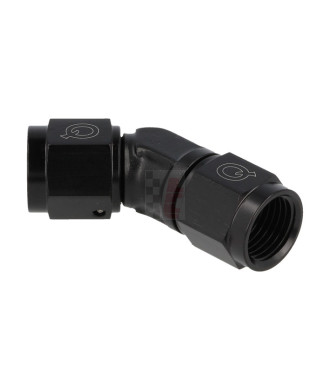 QSP Alu-Verbindungsadapter (schwarz) 45° beidseitig Innengewinde Dash 16