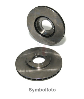 RMD Ersatz-Bremsscheiben (ungelocht, Paar) zu Bremsenkit BK09L, Opel Corsa A / Kadett E GTE