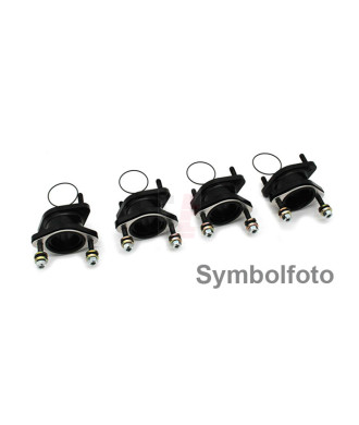 Formula GT Ansaugverlängerungsatz 40 DCOE / Versatz 20° (Alfa etc.) / L 40 mm