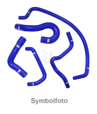 Samco Silikon-Wasserschlauchkit (blau) Mitsubishi EVO 6 Bj. 99-2001
