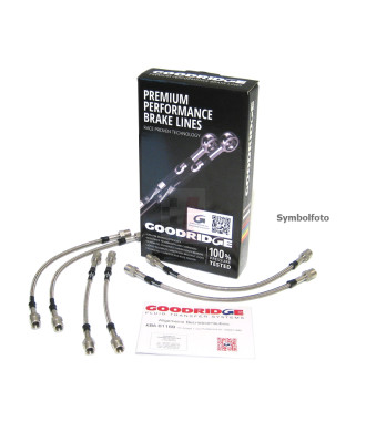 Goodridge Stahlflex-Bremsleitungskit (mit ABE)
Renault Megane incl. 16V